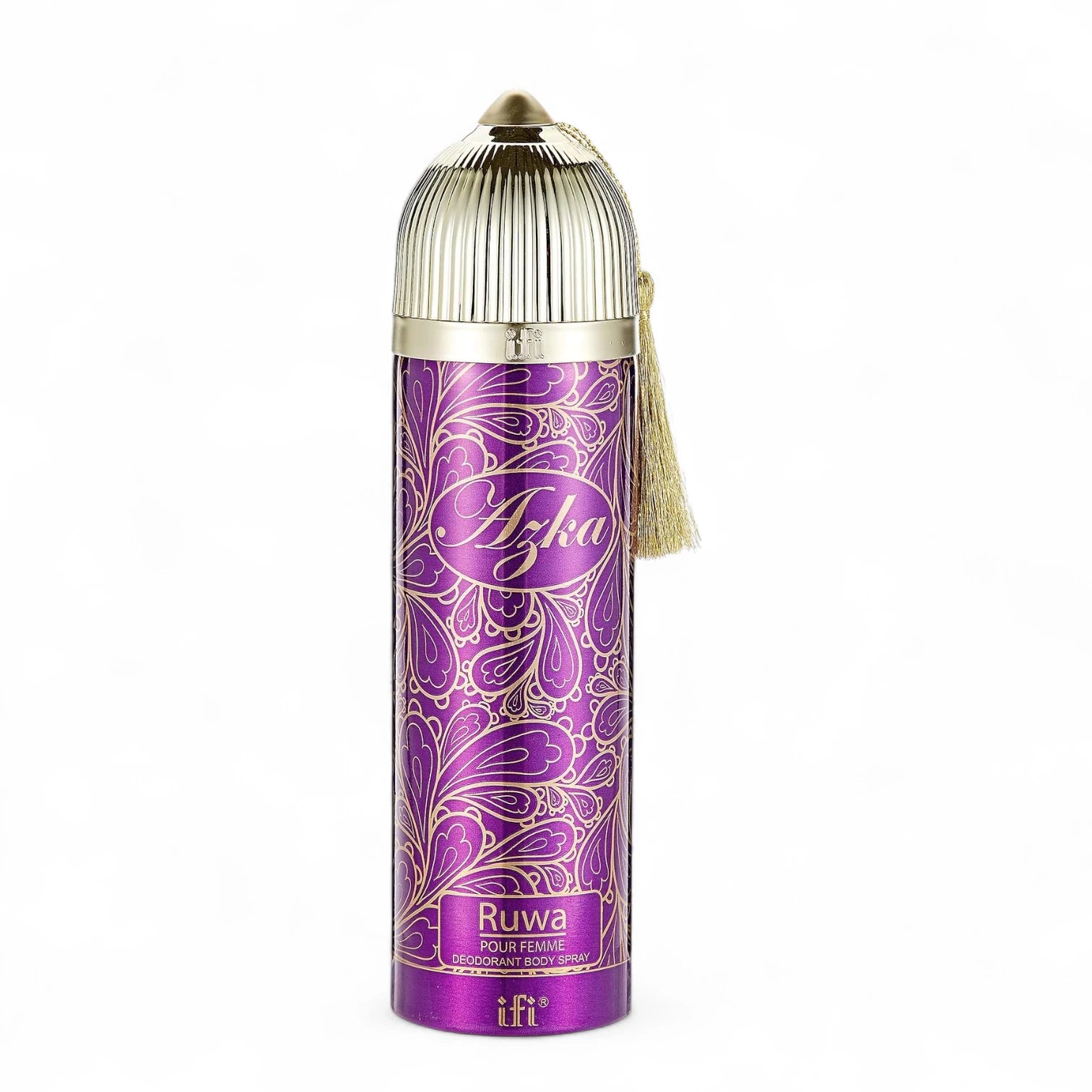 Azka Ruwa Pour Femme Deodorant Body Spray for Women – 200ml | Elegant Feminine Fragrance with Long-Lasting Freshness - Damoo