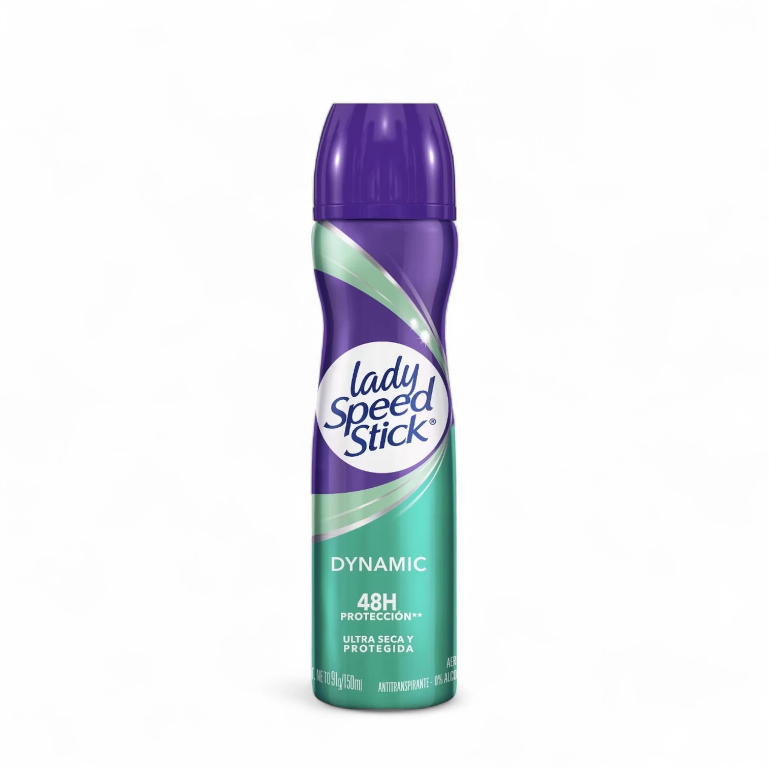 Lady Speed Stick Dynamic Antiperspirant Deodorant Spray for Women – 48H Protection, Ultra Dry Formula, 150ml - Damoo