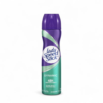 Lady Speed Stick Dynamic Antiperspirant Deodorant Spray for Women – 48H Protection, Ultra Dry Formula, 150ml - Damoo