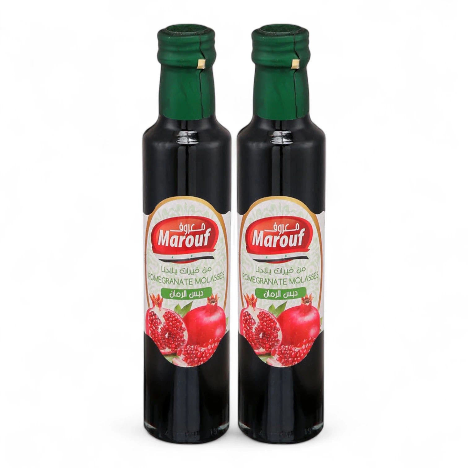 Marouf Pomegranate Molasses – Natural Sweet & Tangy Syrup for Dressings, Marinades, Cooking & Middle Eastern Recipes - Damoo