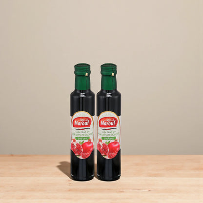 Marouf Pomegranate Molasses – Natural Sweet & Tangy Syrup for Dressings, Marinades, Cooking & Middle Eastern Recipes - Damoo