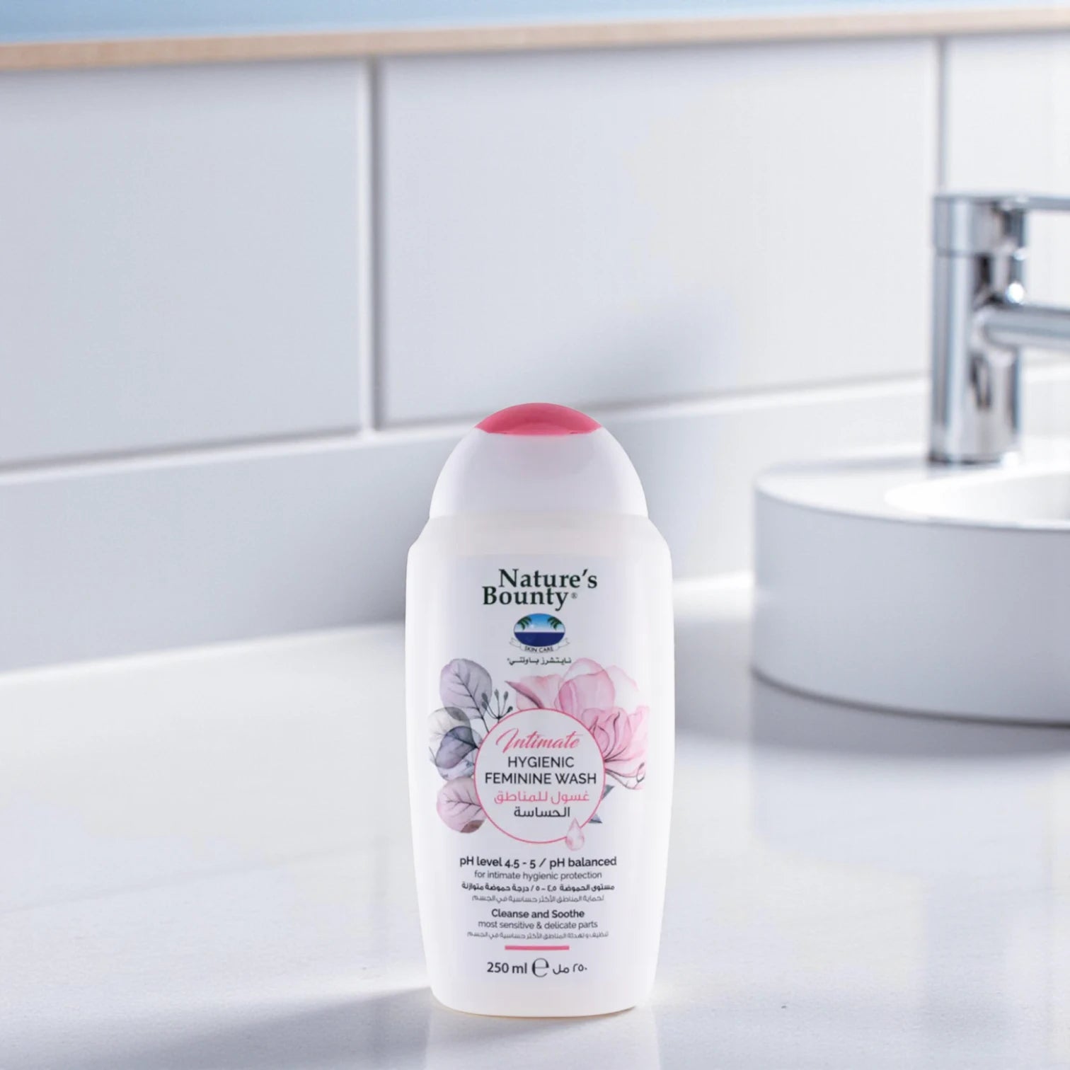 Nature’s Bounty Intimate Feminine Wash – 250ml | pH Balanced, Soothing & Refreshing for Daily Use - Damoo