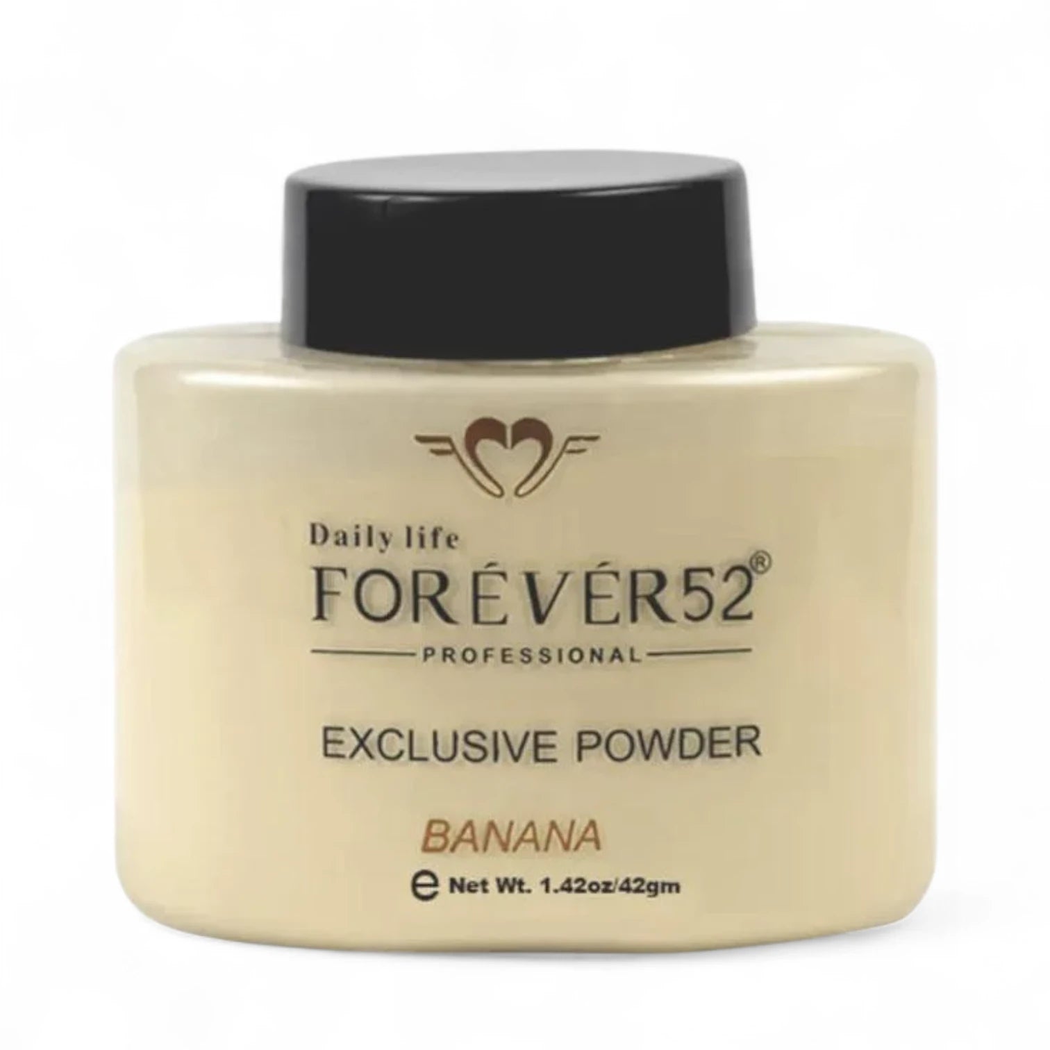 Forever52 Exclusive Banana Powder – FBE001, 42g | Lightweight Finely Milled Setting Powder, Brightens & Corrects Redness, Oil-Control Matte Finish, Long-Lasting Makeup Hold - Damoo