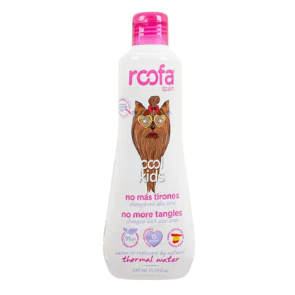 Roofa Cool Kids No More Tangles Shampoo 300ml – Tear-Free, Aloe Vera Enriched | Gentle Detangling for Kids’ Hair - Damoo