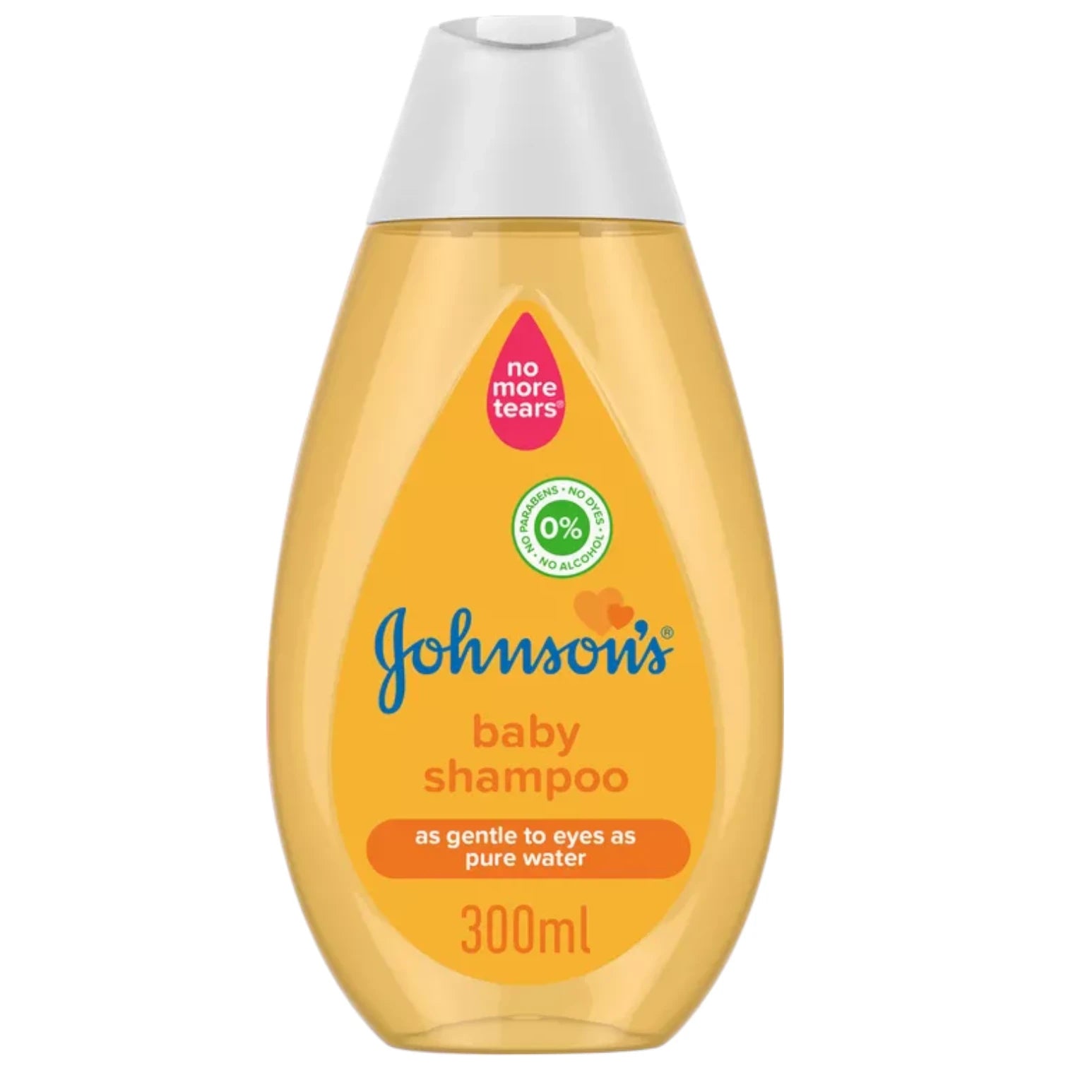 Johnson's Baby Shampoo 300ml – No More Tears Formula | Gentle, Hypoallergenic, & Tear-Free Baby Hair Cleanser - Damoo