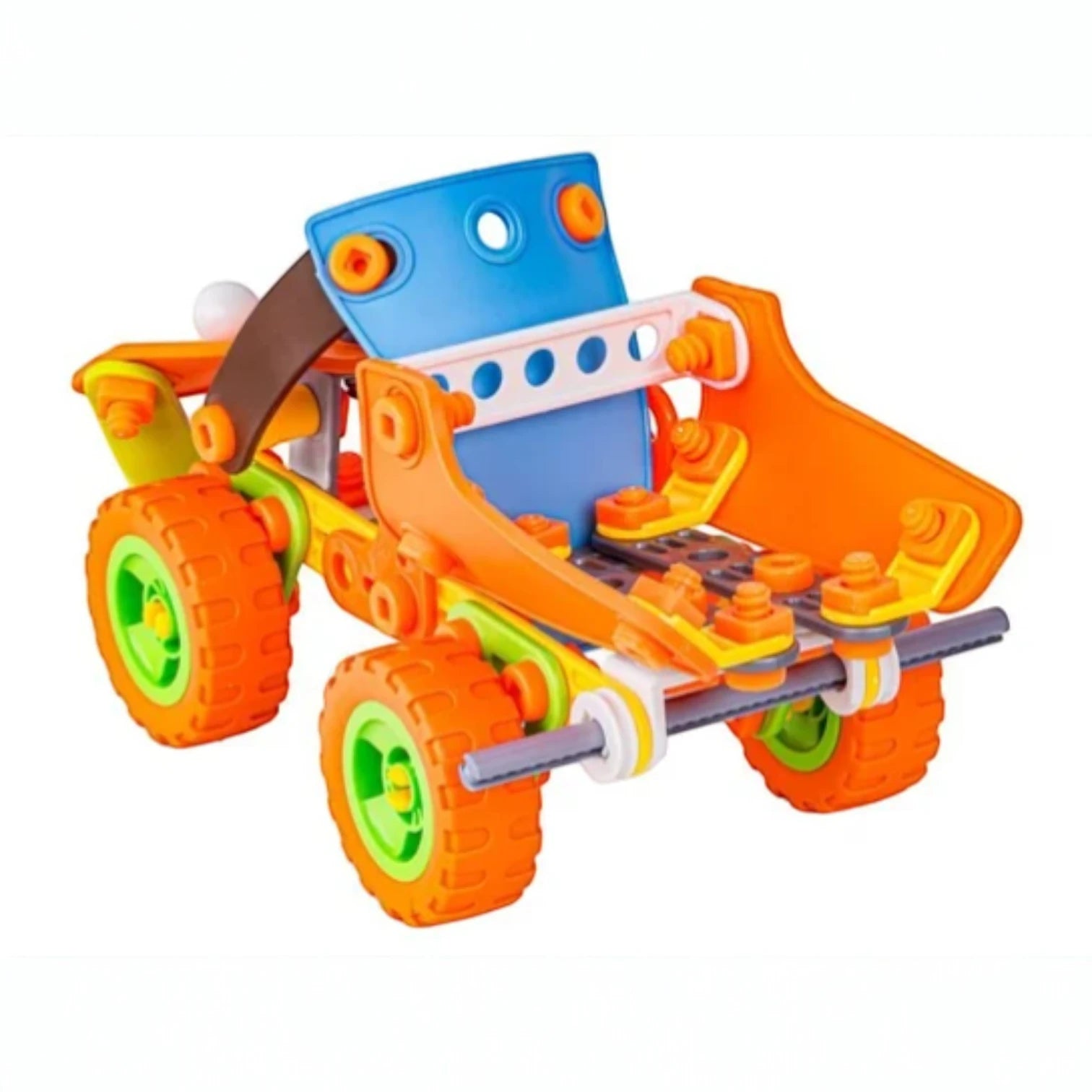 Kids STEM Build & Play Construction Set – 5 in 1 Model Assembly Toy with 136 Pieces, DIY Building Kit for Children Age 5+ - Damoo