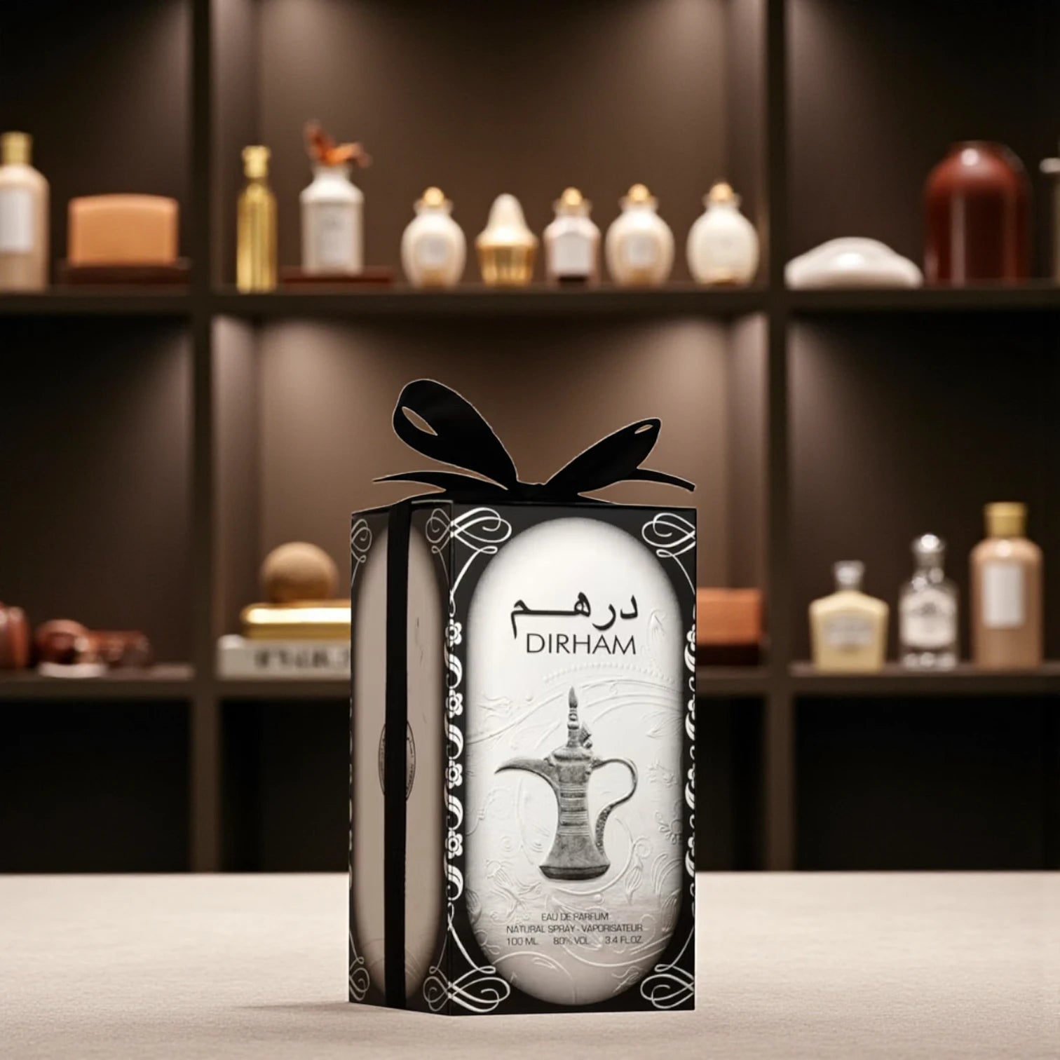 Dirham Silver Eau De Parfum 100ml  | Unisex Arabian Perfume with Citrus, Floral & Musk Notes | Long-Lasting Luxury Fragrance from UAE - Damoo