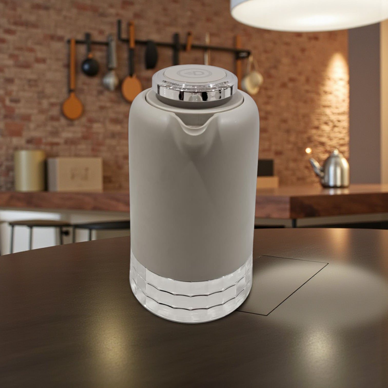 Germax Vacuum Flask Set – Soft Grey & Silver | Elegant Dual Flask Set for Coffee & Tea  0.7L | Premium Insulated Design for Long-Lasting Heat Retention - Damoo