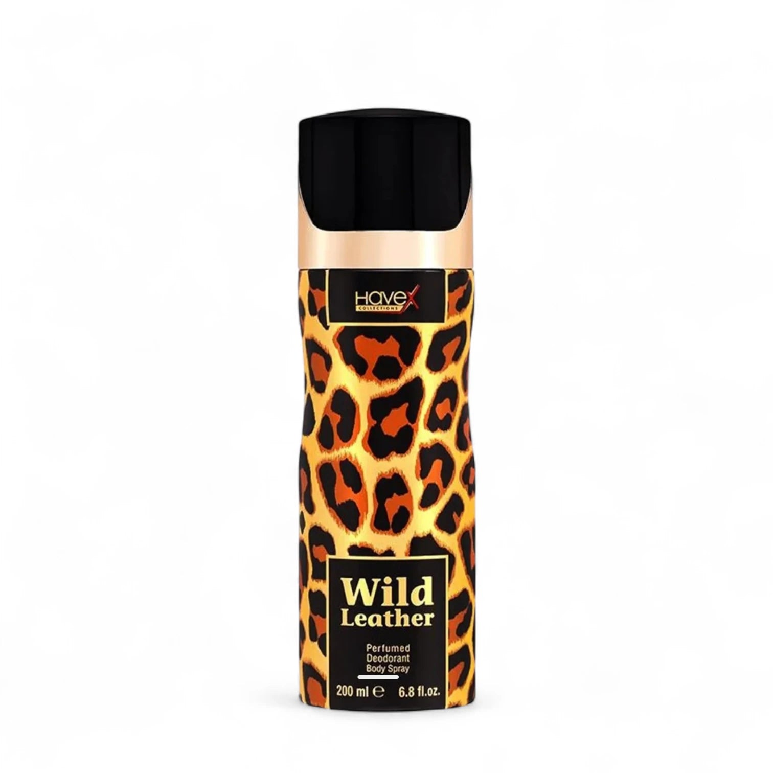 2 x Havex Wild Leather Perfumed Body Spray Deodorant for Men – Long-Lasting Masculine Fragrance, 200ml - Damoo