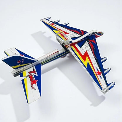 Airplane RC Toy – Blue | Plane for Kids & Beginners | Lightweight, Durable, Fun Outdoor Flying Toy