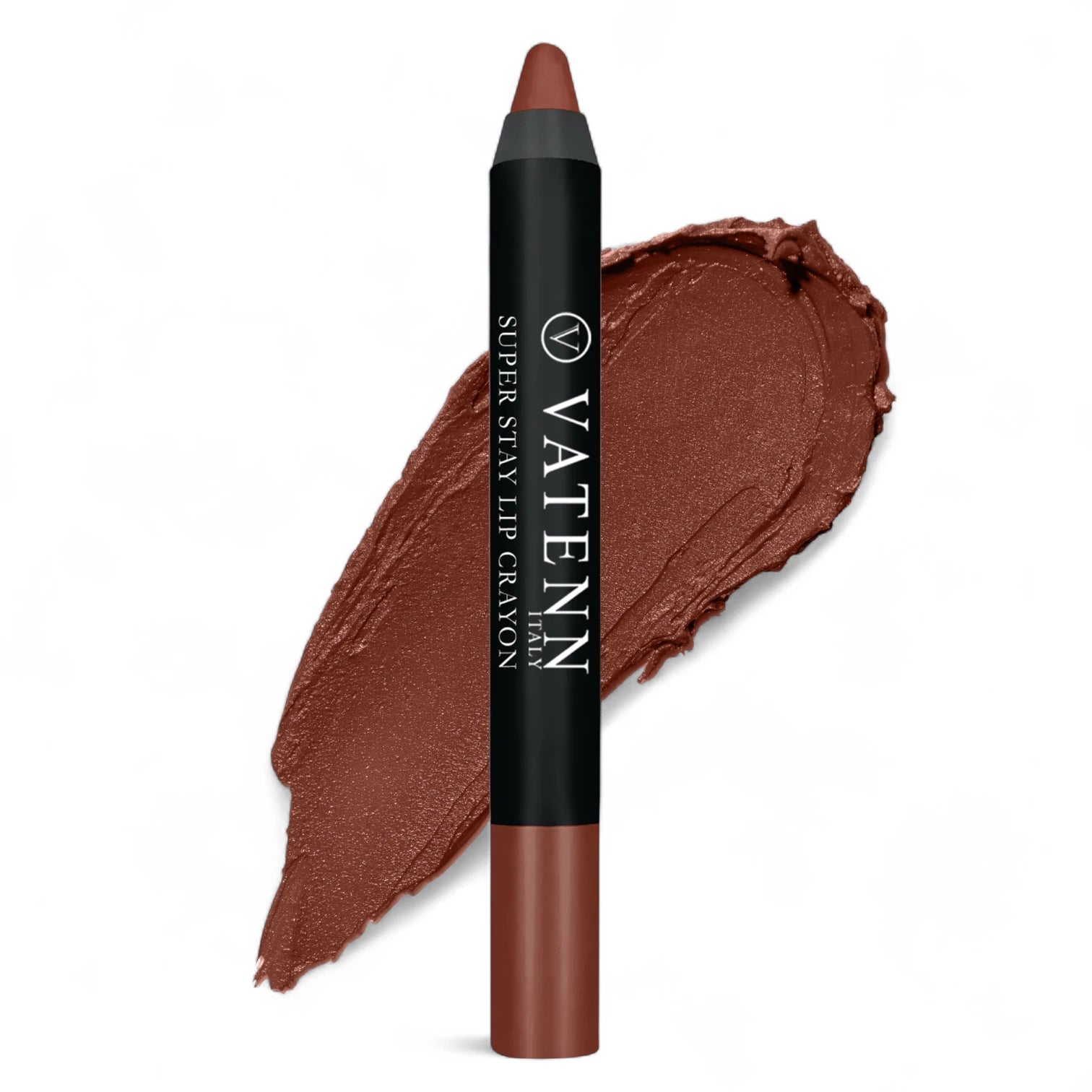 Vatenn Italy Super Stay Lip Crayon – Shade 446 TYLER | 18Hr Long-Lasting, Waterproof & Smudge-Proof Matte Lipstick | Non-Drying, Creamy & Hydrating - Damoo