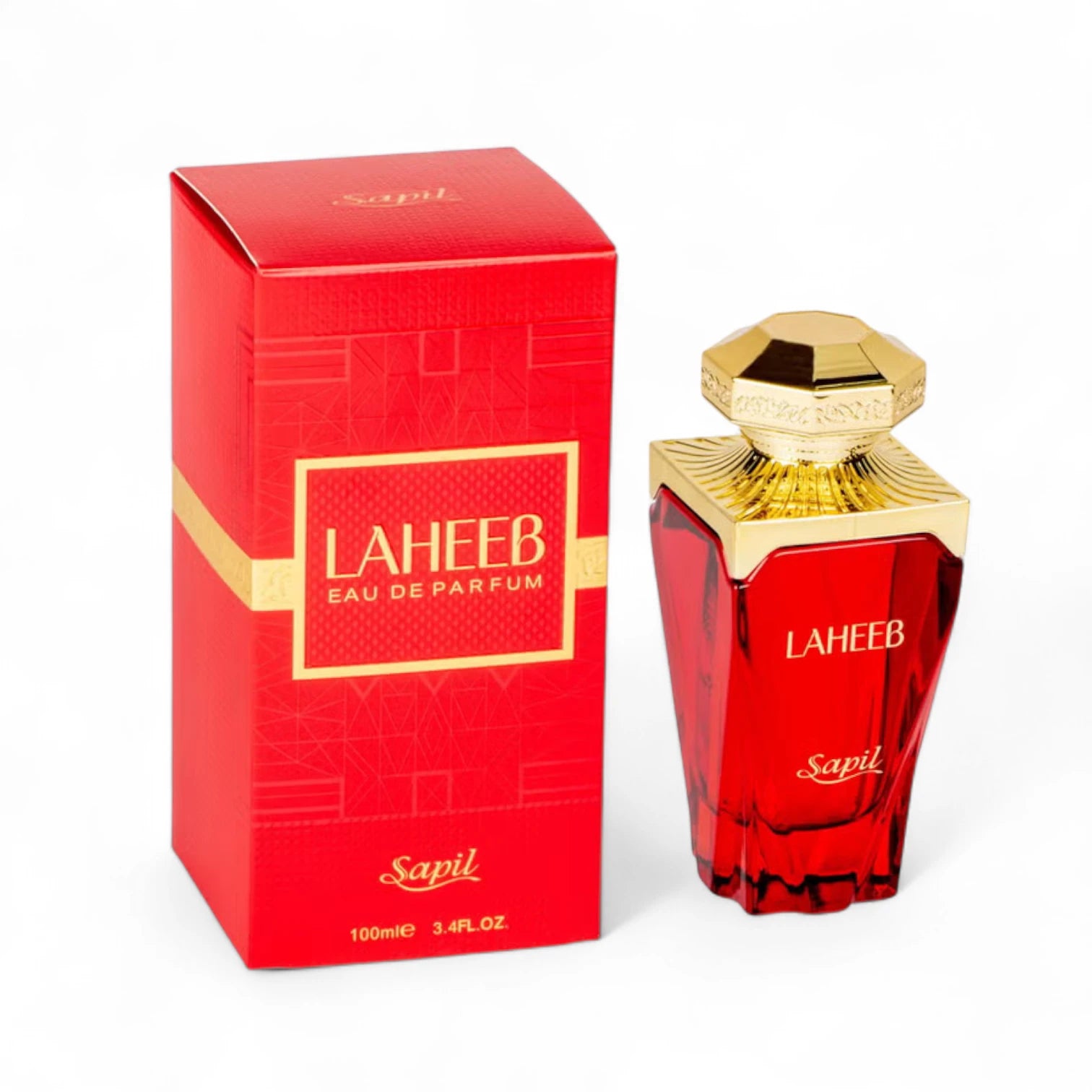 Sapil Laheeb Eau De Parfum for Women 100ml – Long-Lasting Luxury Perfume with Citrus, Vanilla & Musk Notes – Elegant Feminine Fragrance for Day & Evening Wear – Bold & Sophisticated Scent in Premium Packaging - Damoo