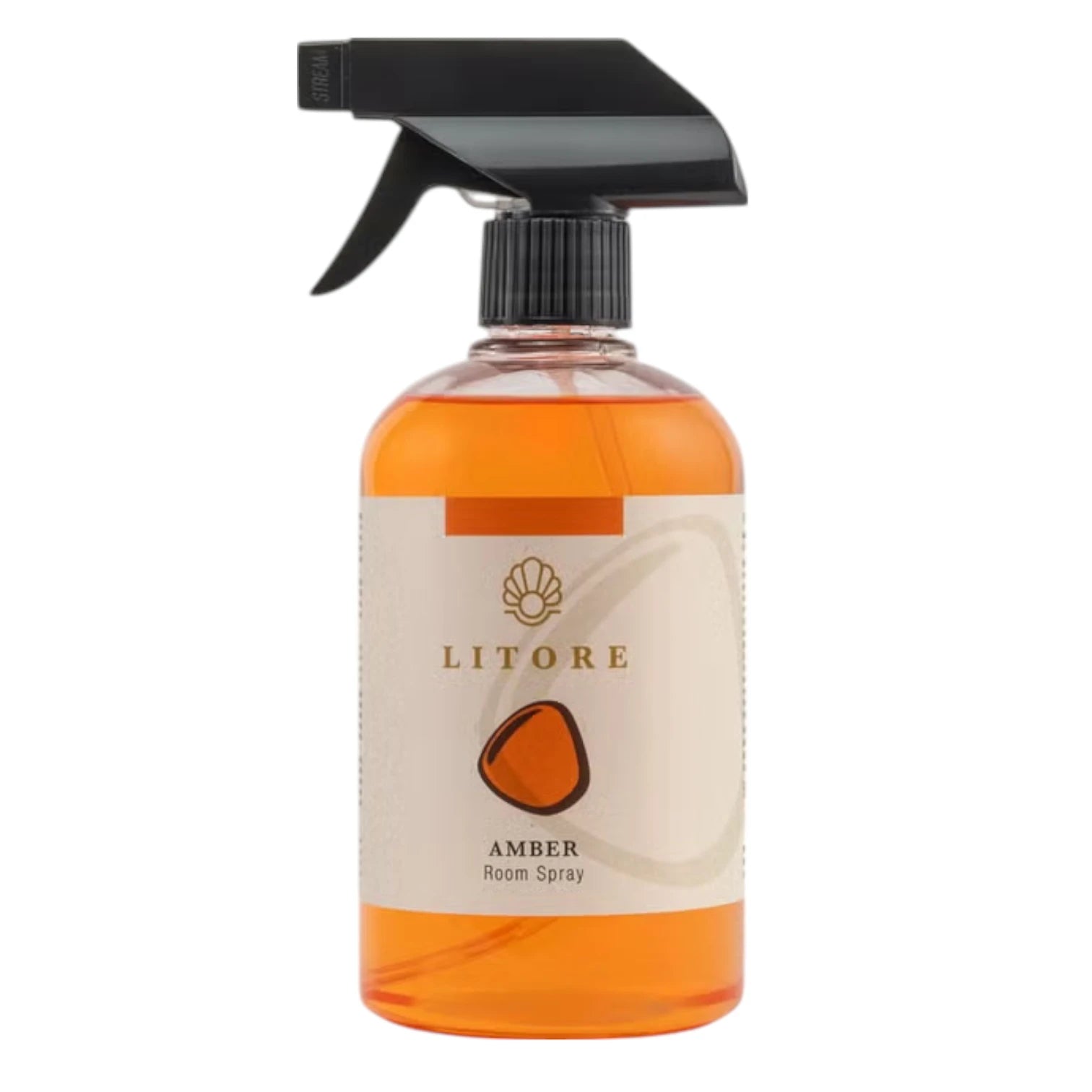 Litore Amber Home Spray 500ml – Luxurious Air Freshener for Home & Office | Eliminates Odors, Long-Lasting Amber Scent - Damoo