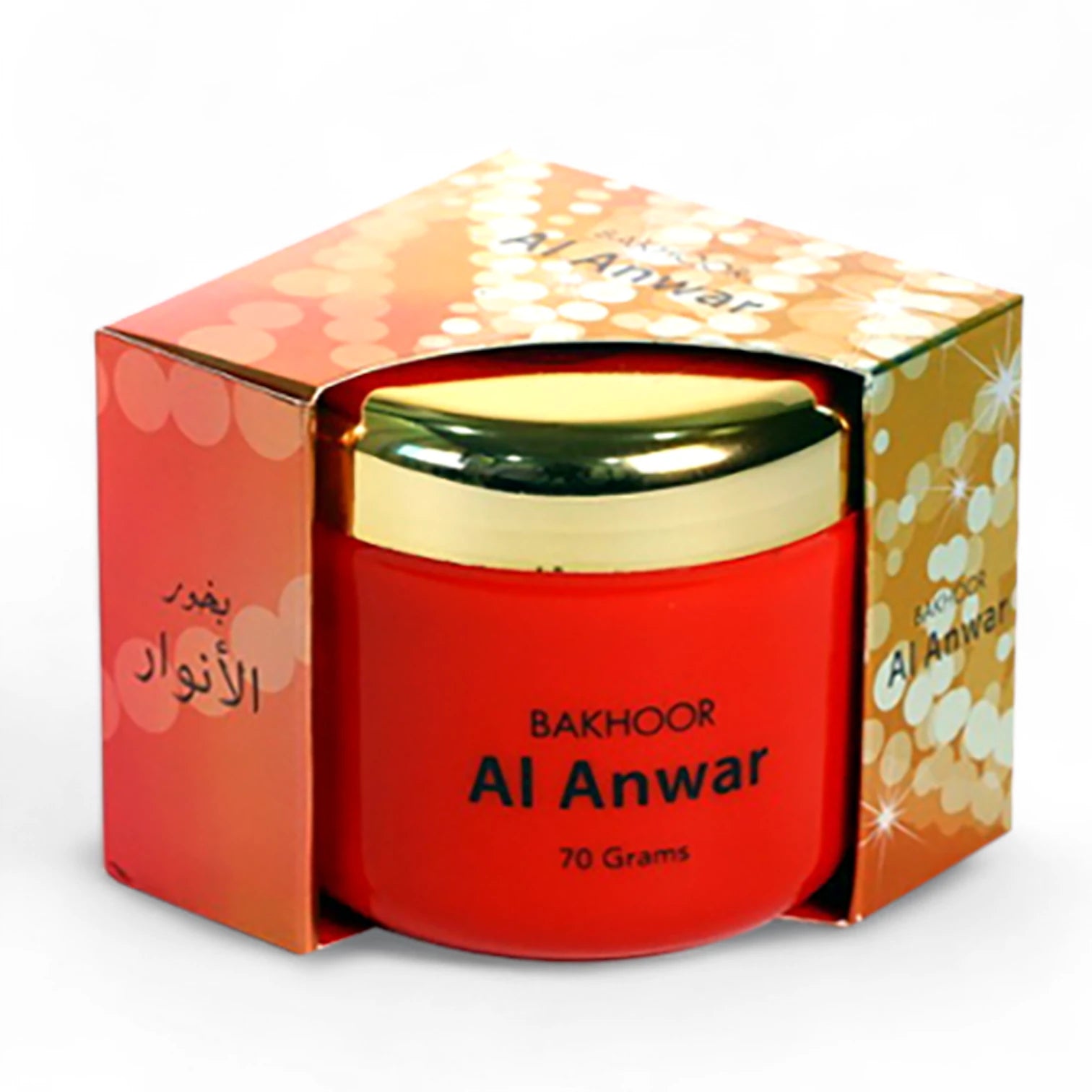 BAKHOOR AL ANWAR 70g – Luxurious Oriental Incense for Home, Office, and Ceremonial Use | Long-Lasting & Refreshing Fragrance | Premium Arabic Bakhoor | Smoke-Free Aromatic Experience | Made in UAE - Damoo