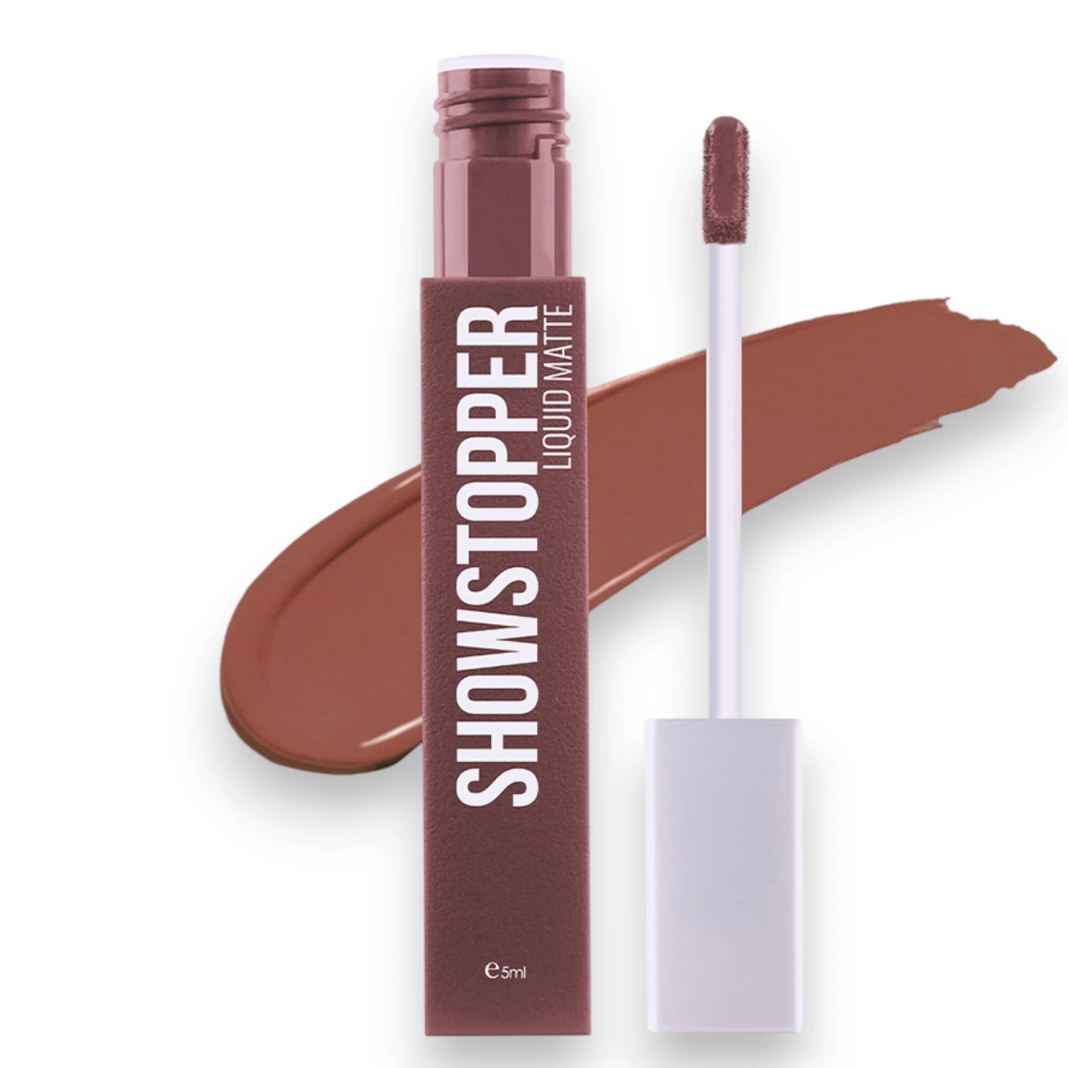 Forever52 ShowStopper Liquid Matte Lipstick – Shade Star (SHW001) | Long-Lasting, Smudge-Proof & Comfortable Matte Finish – 5ml - Damoo