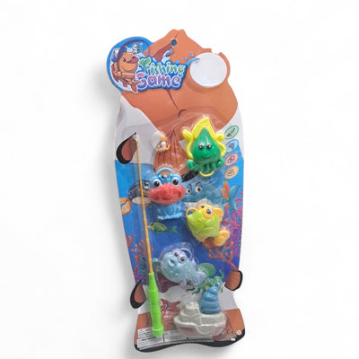 Shengyi Fishing Game Play Set for Kids – Colorful Magnetic Fish Toy with Rod & Boat | Fun Water Catching Game for Boys & Girls Ages 3+ - Damoo