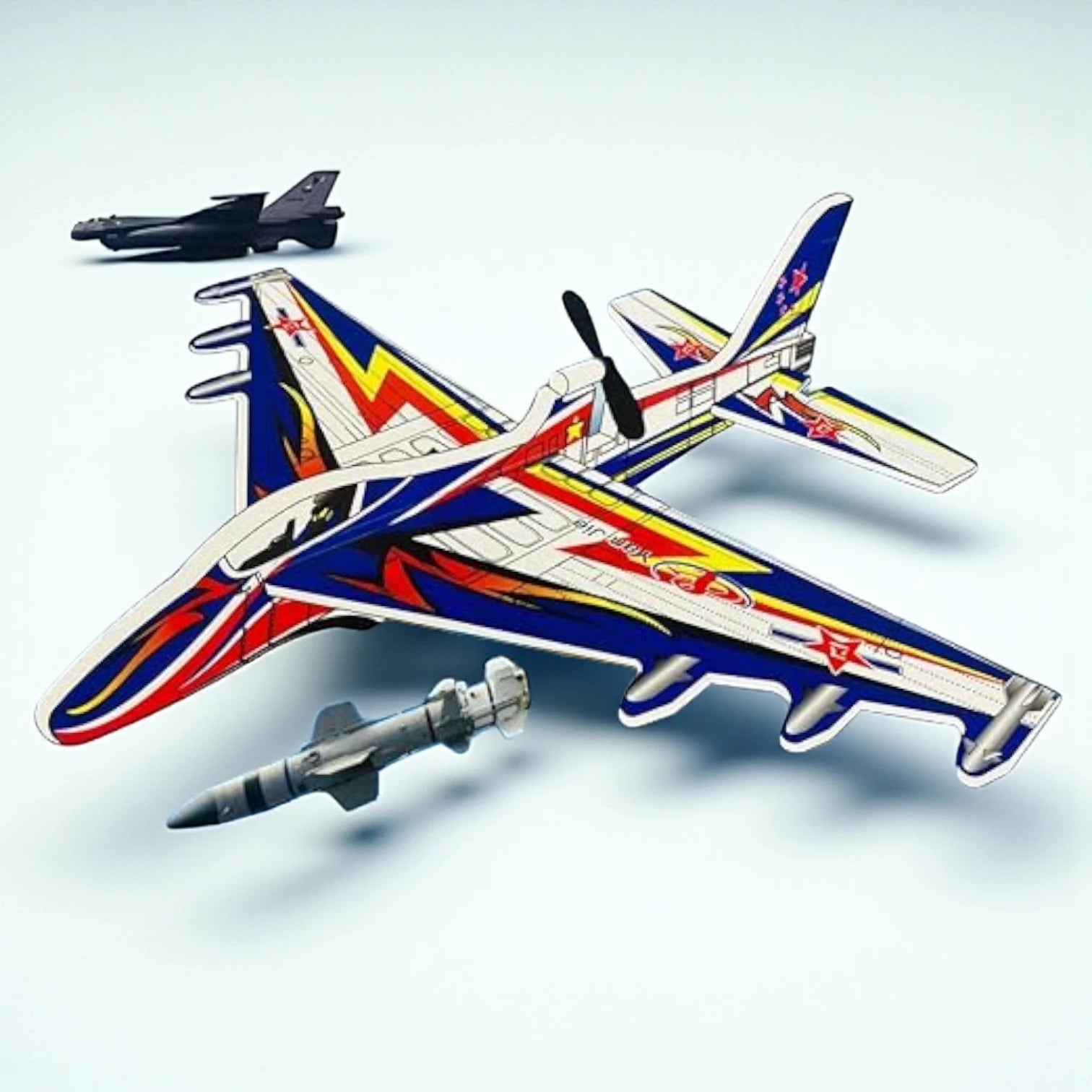 Airplane RC Toy – Blue | Plane for Kids & Beginners | Lightweight, Durable, Fun Outdoor Flying Toy