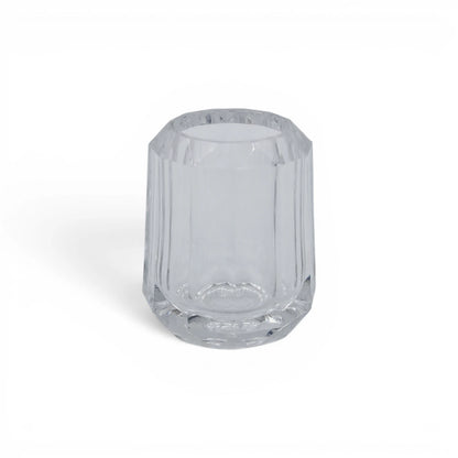 Clear Acrylic Toothpick Holder, Multi-Purpose Cotton Swab & Pen Holder (8H x 5L x 5W CM), Stylish Tabletop Organizer – Available in 2 Designs - Damoo