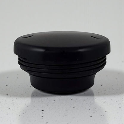 Helios Insulated Vacuum Jug 1.0L – Black | Premium Plastic Thermos Flask with Q100 Glass Insert | German-Made Double-Wall Design for Excellent Heat Retention - Damoo