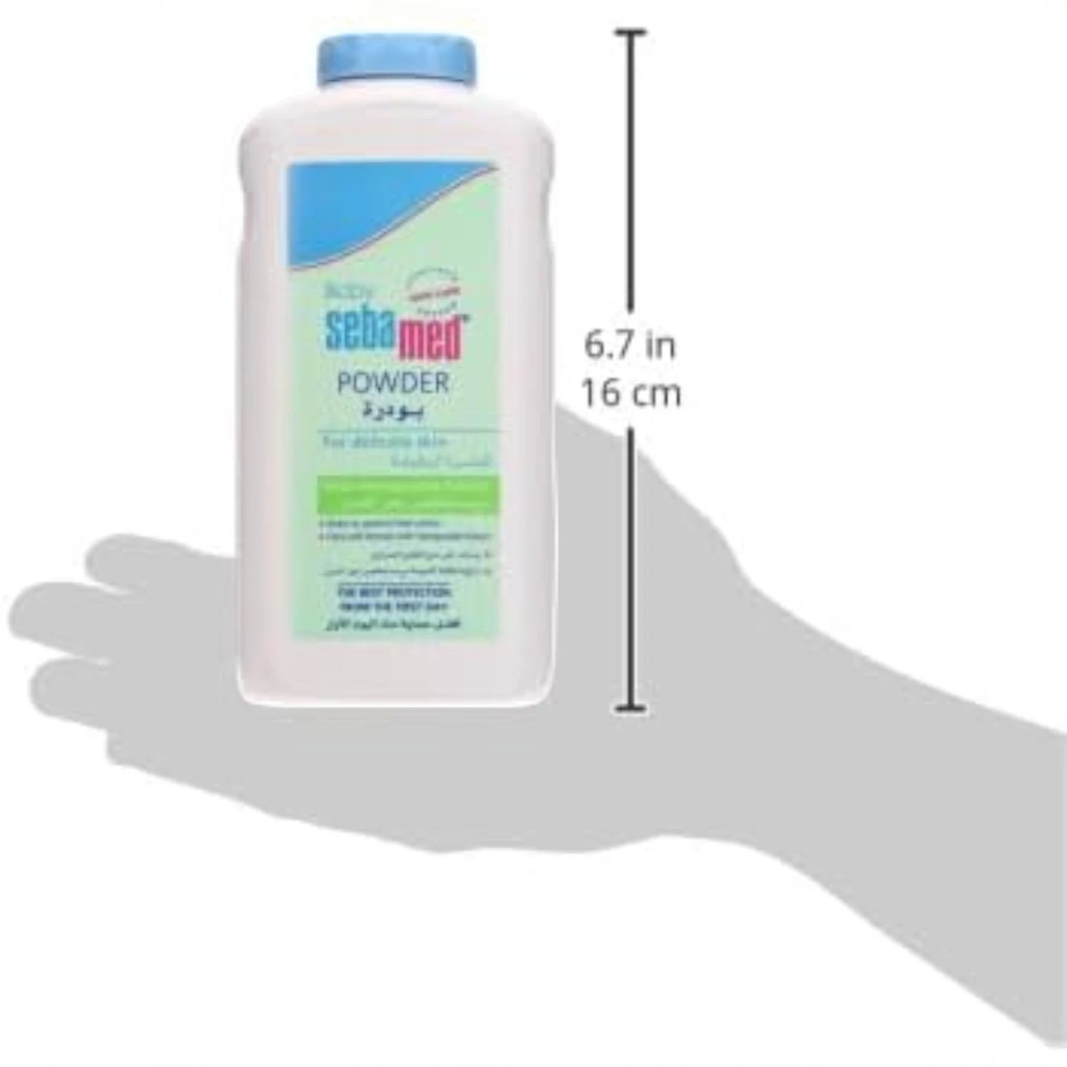 Sebamed Honeysuckle Baby Powder 200g – With Honeysuckle Extract | Prevents Heat Rash, Soothes & Protects Delicate Skin - Damoo