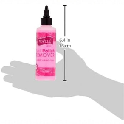 Novell Non-Acetone Nail Polish Remover – Fast Action Formula for Artificial & Natural Nails – 125ml - Damoo