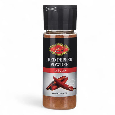 Golestan Red Pepper Powder 80 g | 100% Natural Ground Chili | Spicy & Aromatic Seasoning for Cooking | No Additives | Premium Persian Spice - Damoo