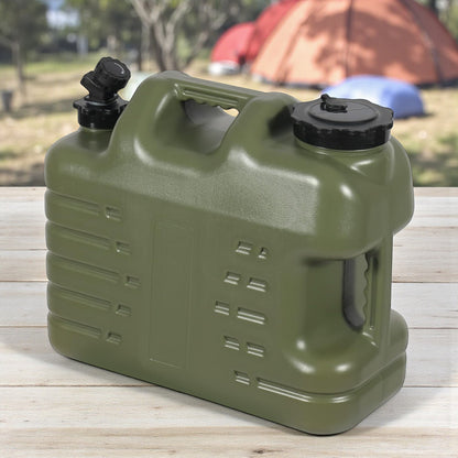 Camping Water Storage Container with Tap – Amy Green  Portable Water Dispenser Can for Outdoor, Hiking & Travel - Damoo