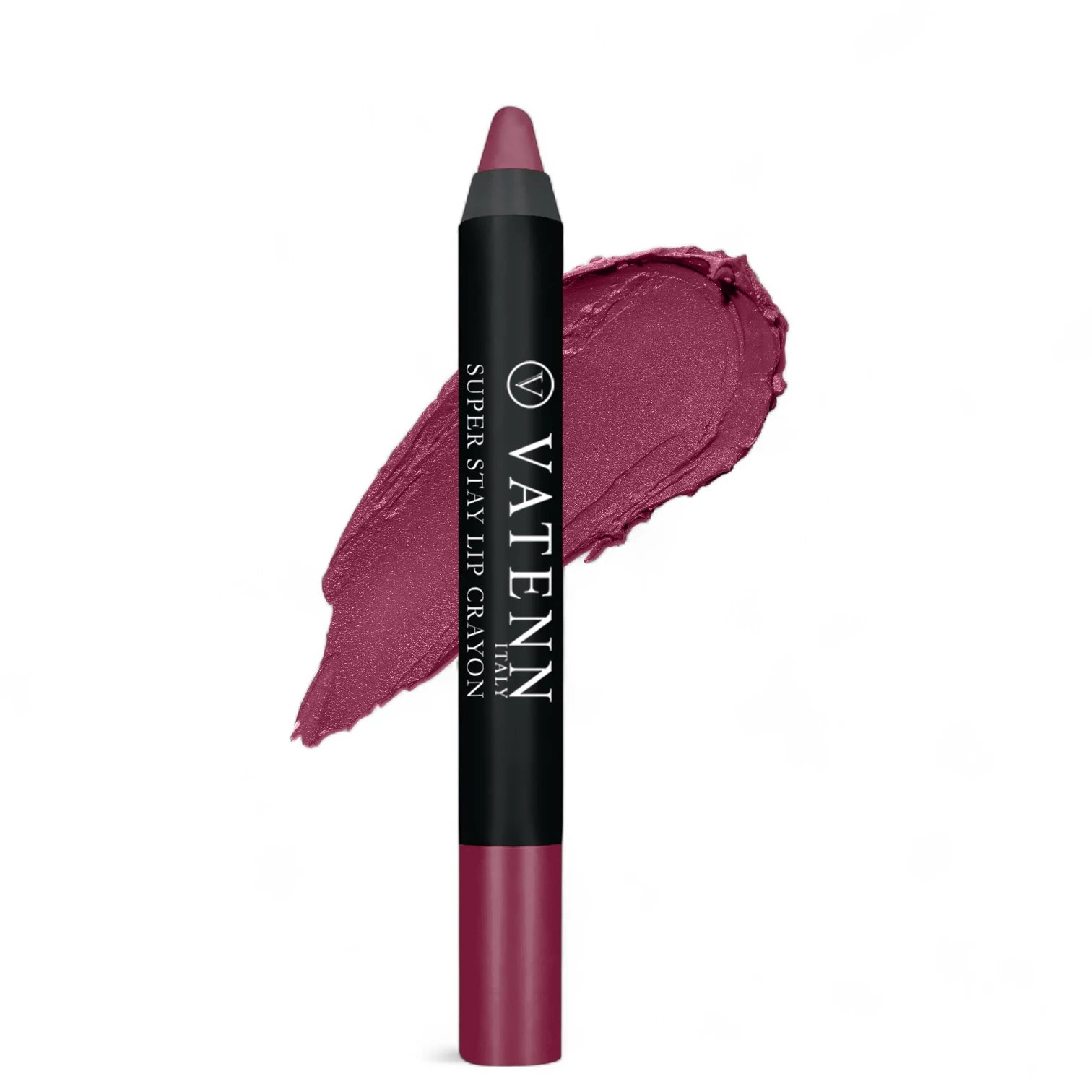 Vatenn Italy Super Stay Lip Crayon 434 GEORGIA – Long-Lasting 18Hr Matte Lipstick, Non-Drying, Waterproof & Smudge-Proof, Vitamin E Enriched, 2.8g - Damoo