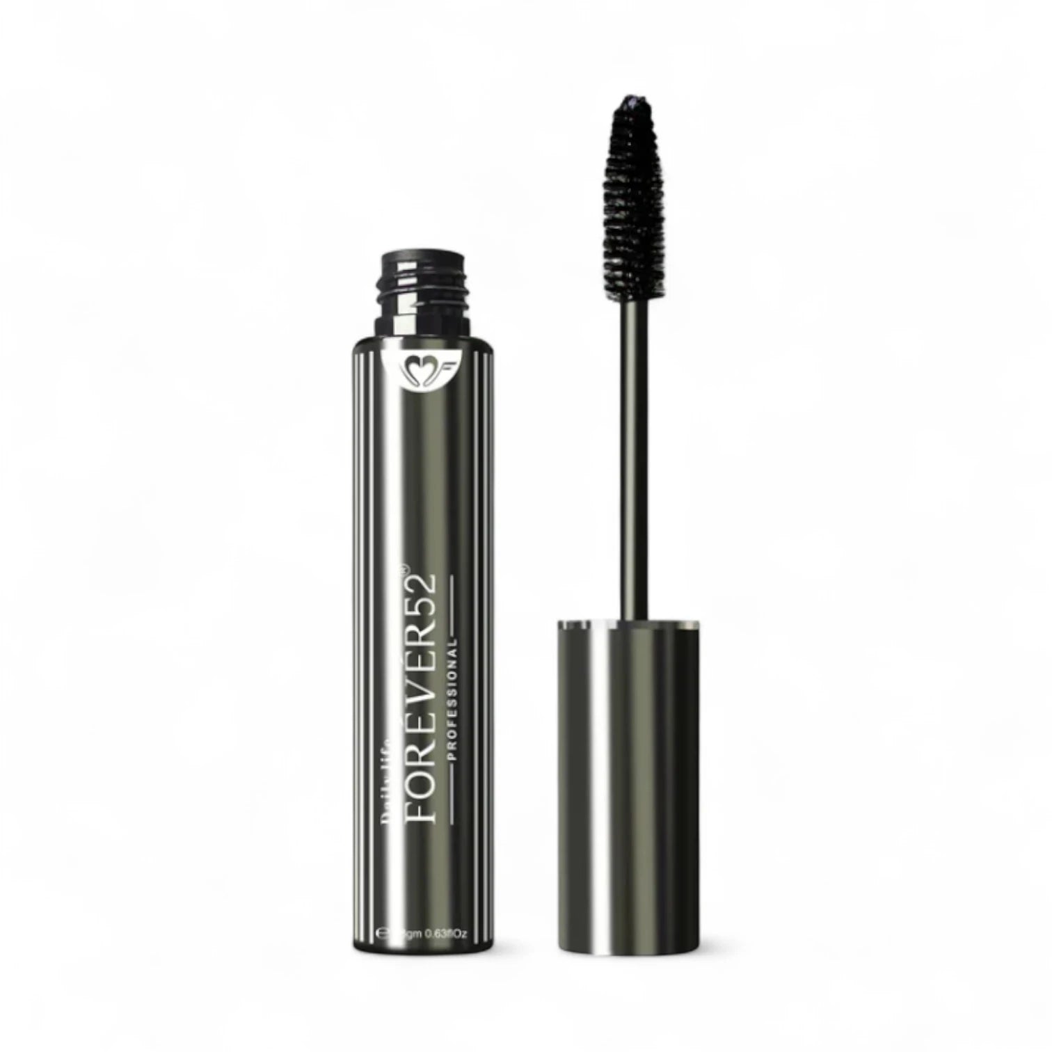 Forever52 Professional Mascara with Thick Brush – HM001 | Volumizing, Lengthening & Curling Lash Mascara | Smudge-Proof, Long-Lasting Black Definition, Clump-Free Finish - Damoo
