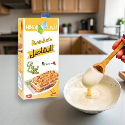 Al Rai Classic Béchamel Sauce 1L – Ready-to-Use White Sauce for Lasagna, Pasta & Bakes - Damoo