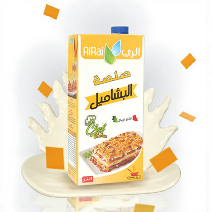 Al Rai Classic Béchamel Sauce 1L – Ready-to-Use White Sauce for Lasagna, Pasta & Bakes - Damoo
