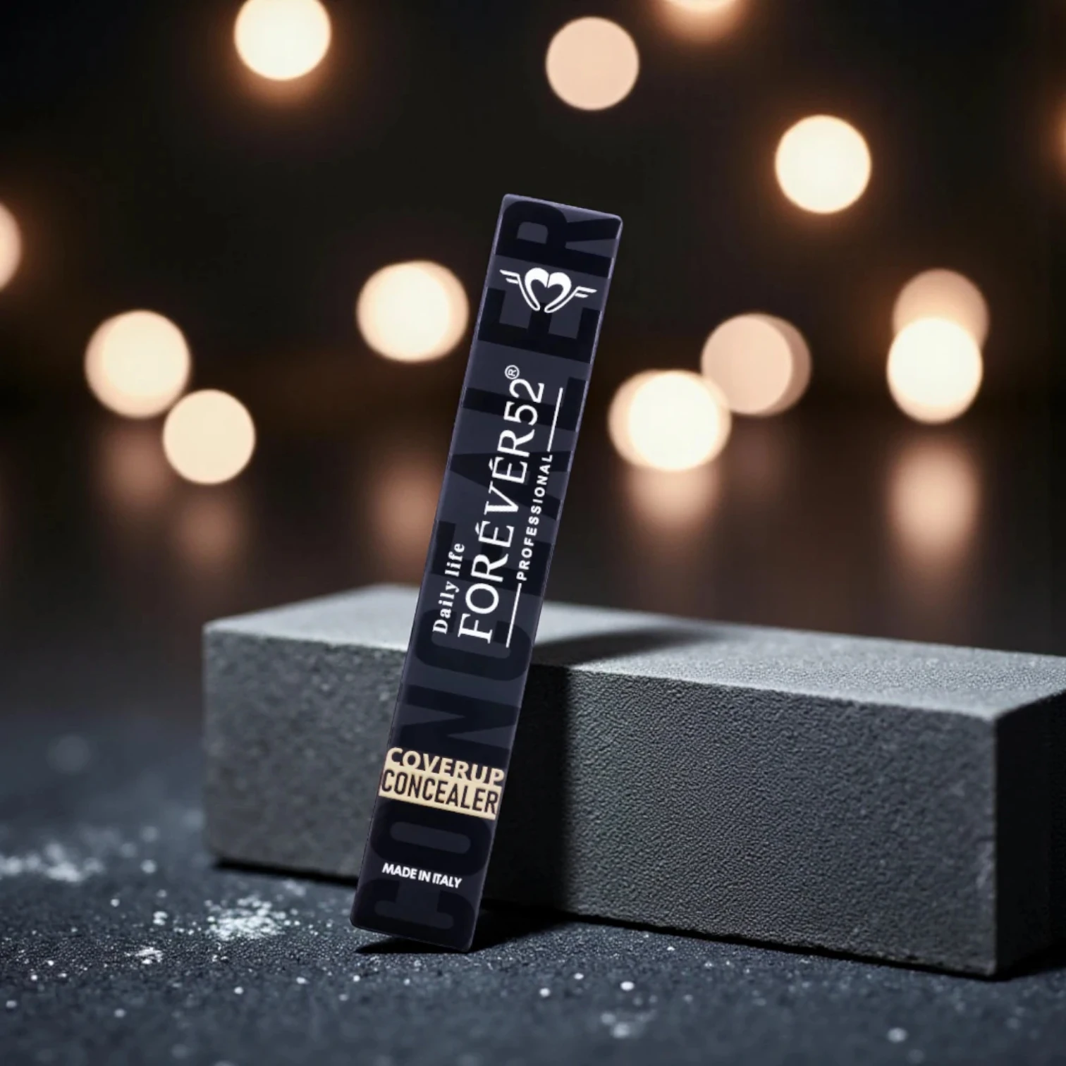 Forever52 Coverup Concealer – Shade Chestnut (CCU20.5). Lightweight, creamy, crease-resistant formula with full coverage for dark circles, blemishes & redness - Damoo