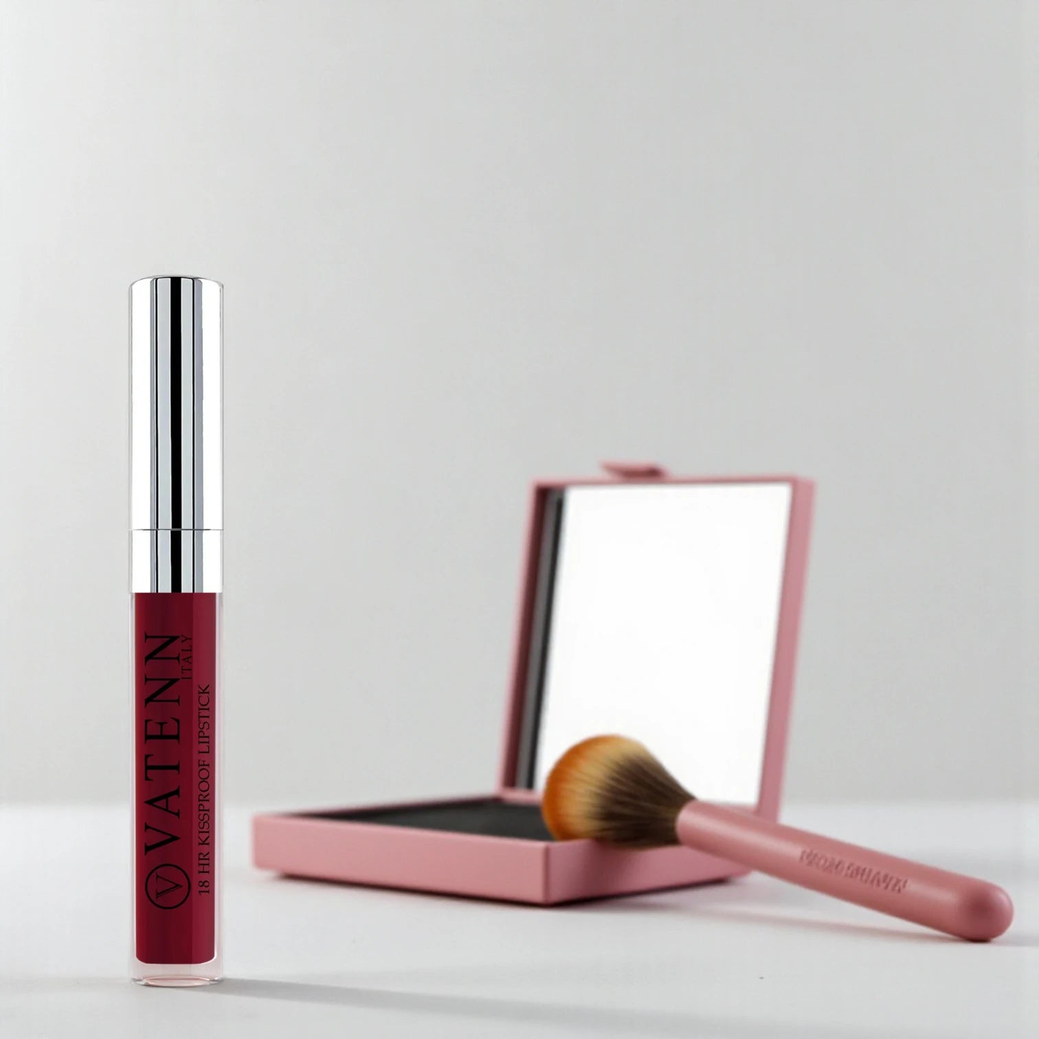 Vatenn 18Hrs Kissproof Liquid Lipstick – Shade 07 Angel. Long-lasting transfer-proof creamy matte lip color with rich pigmentation & non-drying comfort. - Damoo
