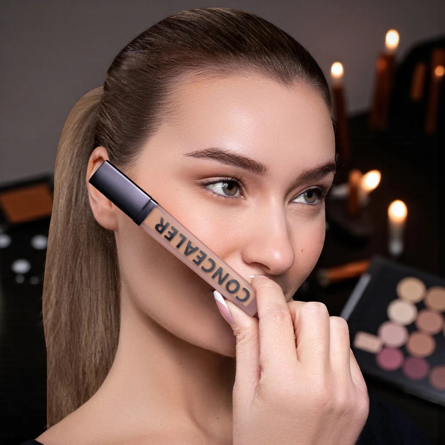 Forever52 Coverup Concealer – Shade Sienna (CCU30.2). Lightweight, creamy, crease-resistant formula with full coverage for dark circles, blemishes & redness. - Damoo