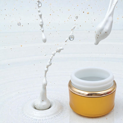 Cosmetic Cream Jar 30g – Premium Plastic Container with Aluminium Cap for Skincare & Face Creams – Travel-Friendly High-Quality Packaging (5H x 6W × 6L CM | Cap 3.5 CM) - Damoo