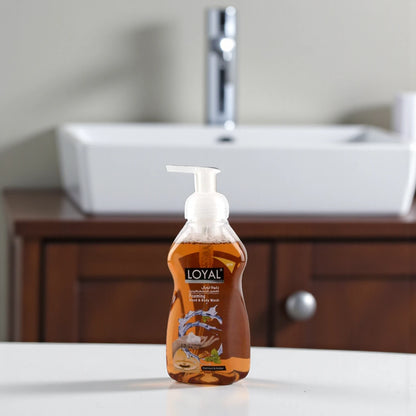 Loyal Foaming Hand Wash – Patchouli & Amber Scent – 500ml – Nourishing Foam Cleanser for Soft, Hydrated, and Freshly Scented Hands - Damoo