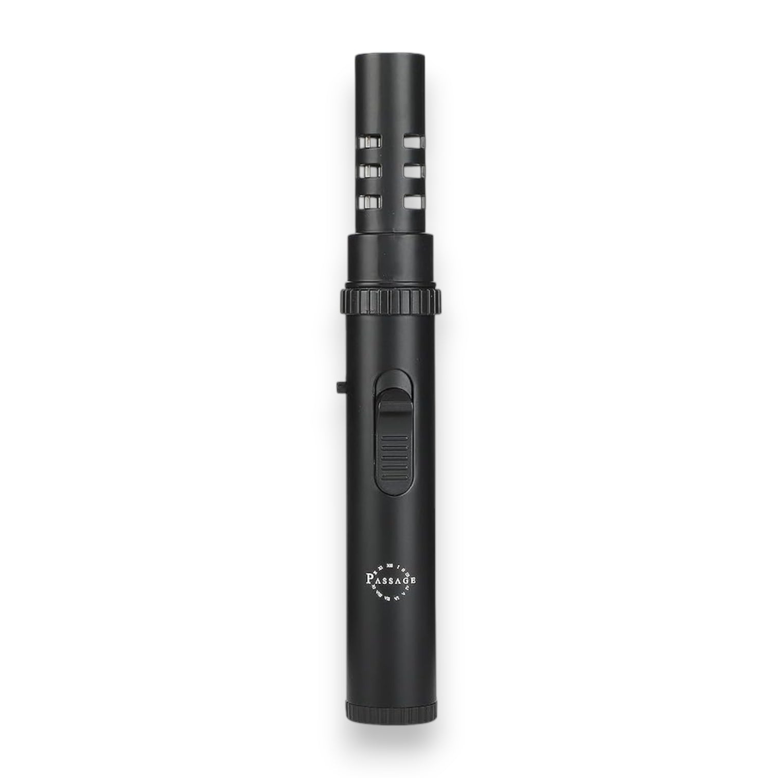 Passage Adjustable Torch Flame Lighter with Safety Lock – High-Temperature Resistant Metal Body – Refillable Gas Blow Torch for Oud, BBQ, Charcoal, Candles, Cooking & Outdoor Use