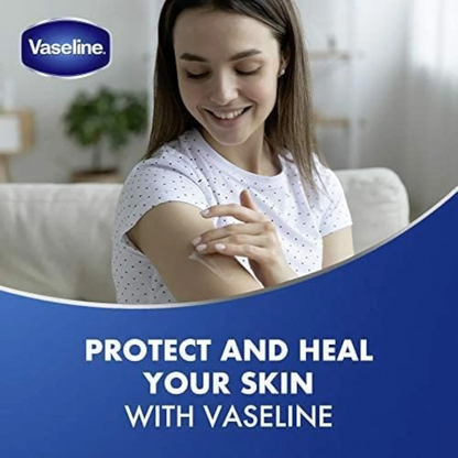 Vaseline Healing Jelly Cocoa Butter 100ml | Triple-Purified Petroleum Jelly | Deep Moisturization & Skin Protection | Hypoallergenic & Dermatologist Tested - Damoo