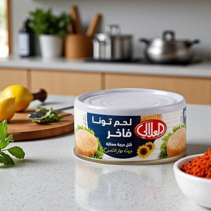 Al Alali Fancy Meat Tuna in Sunflower Oil – 170g | High-Protein, Omega-3 Rich, Tender Light Meat Tuna for Sandwiches, Salads & More - Damoo