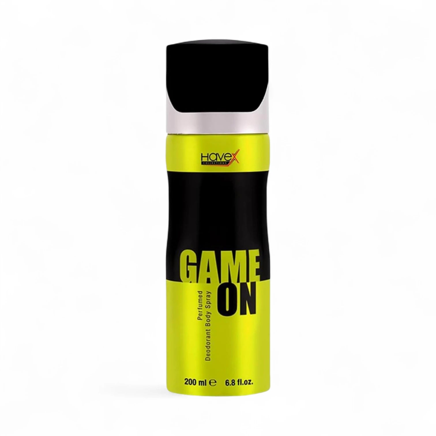 Havex Game On Perfumed Deodorant Body Spray for Men – Bold Spicy & Sizzling Fragrance, Long-Lasting Freshness & Everyday Confidence Booster, Premium Perfume Quality, 200ml Spray Can - Damoo