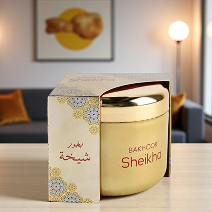 Bakhoor Sheikha 70g - Premium Arabian Incense | Long-Lasting Oud Scent for Home, Events & Special Occasions - Damoo