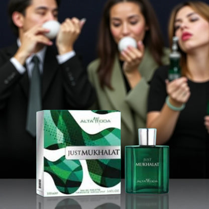 Alta Moda Just Mukhalat Eau De Toilette 100ml – Long Lasting Unisex Perfume with Floral, Oud & Musky Notes – Elegant Arabian Scent for Daily Wear