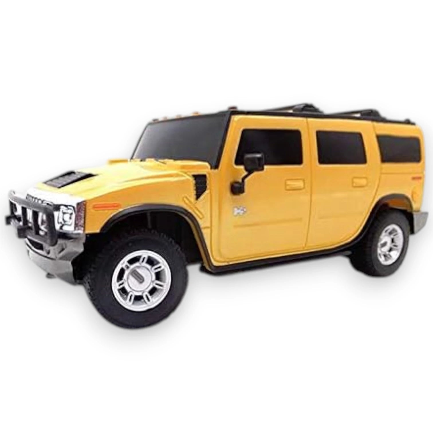 R/C Hummer Remote Control Car 1:8 Scale – Full Function Off-Road Machine Toy for Kids (Yellow)