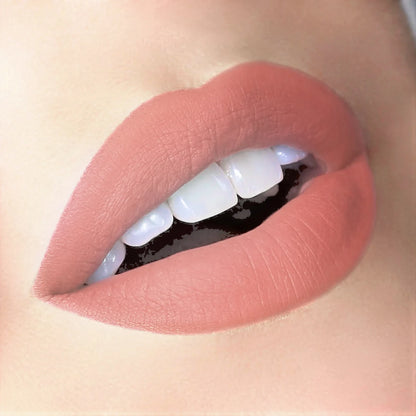 Vatenn 18Hrs Kissproof Liquid Lipstick – Shade 12 Soft Nude | Long-Lasting Transfer-Proof Matte Lip Color, Hydrating Honey Nectar Formula, Non-Drying & Highly Pigmented - Damoo