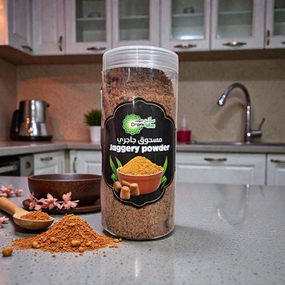 Organic Jaggery Powder – Natural Unrefined Cane Sugar Sweetener for Cooking & Baking - Damoo