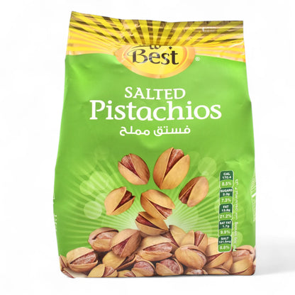 Best Premium Salted Pistachios 300g – Crunchy, Roasted & Lightly Salted Nuts for Healthy Snacking | Vacuum-Sealed Freshness | Protein-Rich Gourmet Snack - Damoo