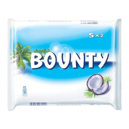 Bounty Milk Chocolate Twin Bars – 5x2 Packs | Moist Coconut Center Coated in Rich Milk Chocolate | 285g Value Offer - Damoo