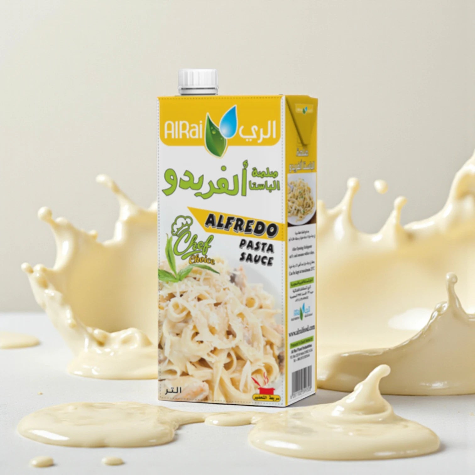 Al Rai Alfredo Pasta Sauce – 1L Creamy Classic Italian-Style Sauce for Pasta, Pizza & More - Damoo