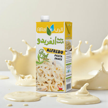 Al Rai Alfredo Pasta Sauce – 1L Creamy Classic Italian-Style Sauce for Pasta, Pizza & More - Damoo