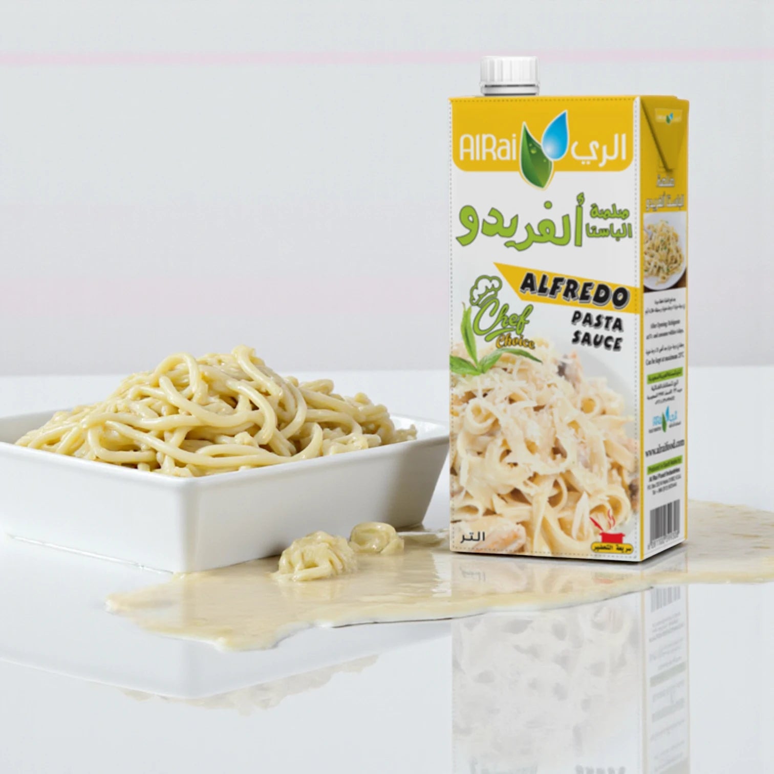 Al Rai Alfredo Pasta Sauce – 1L Creamy Classic Italian-Style Sauce for Pasta, Pizza & More - Damoo
